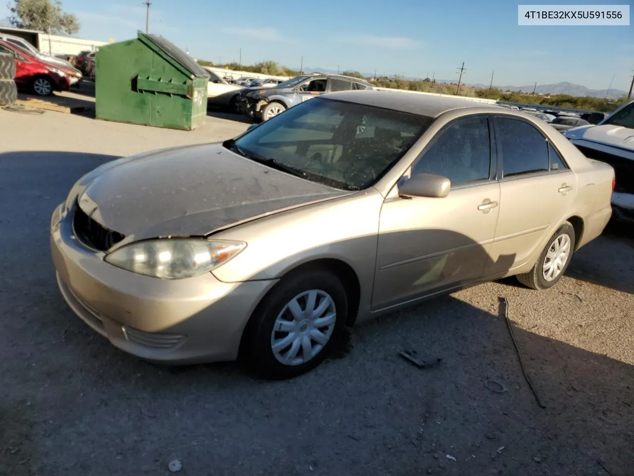 2005 Toyota Camry Le VIN: 4T1BE32KX5U591556 Lot: 77042304