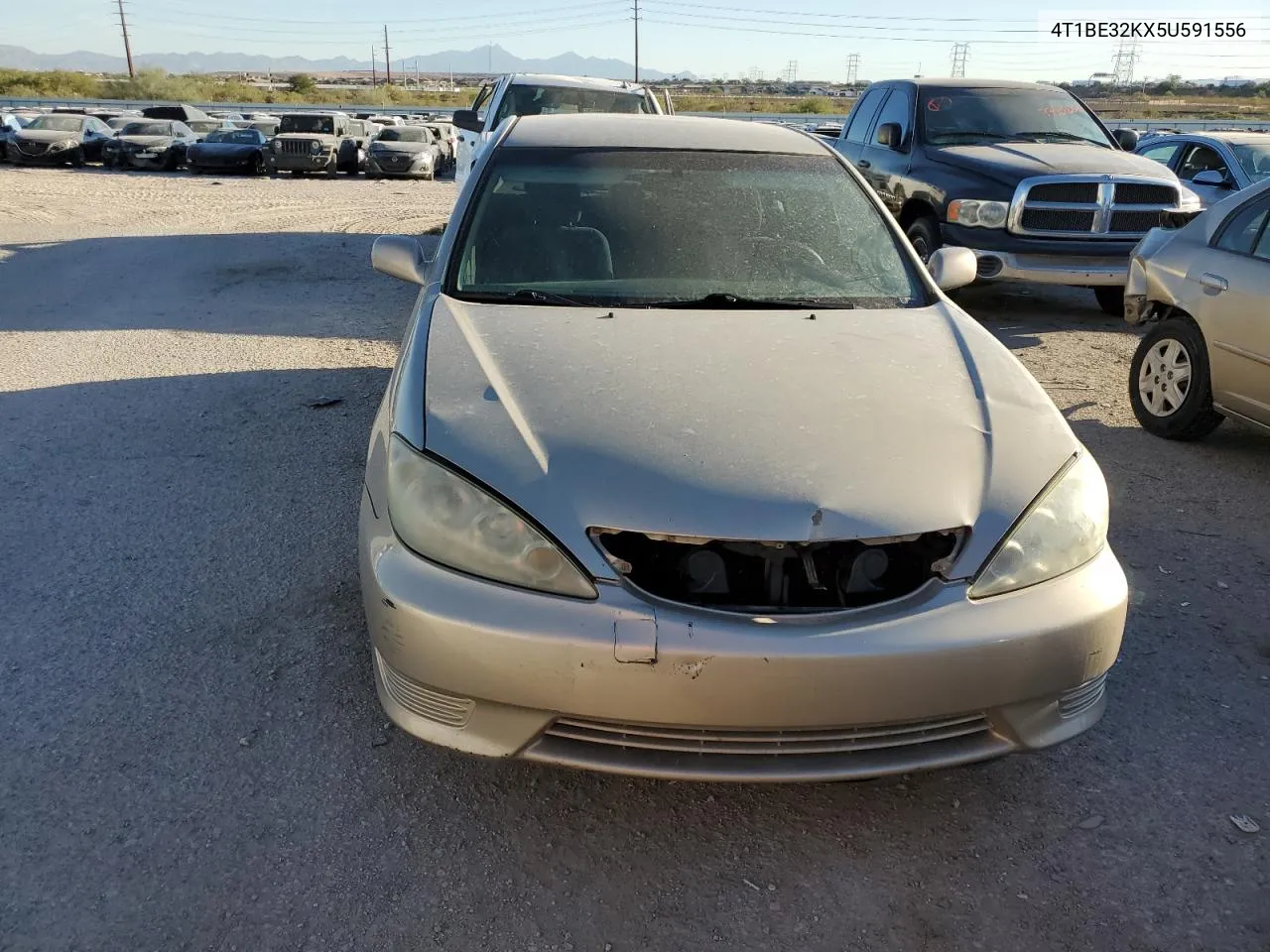 2005 Toyota Camry Le VIN: 4T1BE32KX5U591556 Lot: 77042304