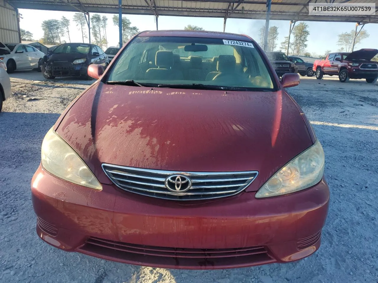 2005 Toyota Camry Le VIN: 4T1BE32K65U007539 Lot: 77243274