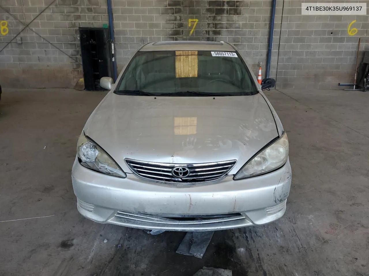 2005 Toyota Camry Le VIN: 4T1BE30K35U969137 Lot: 77273533