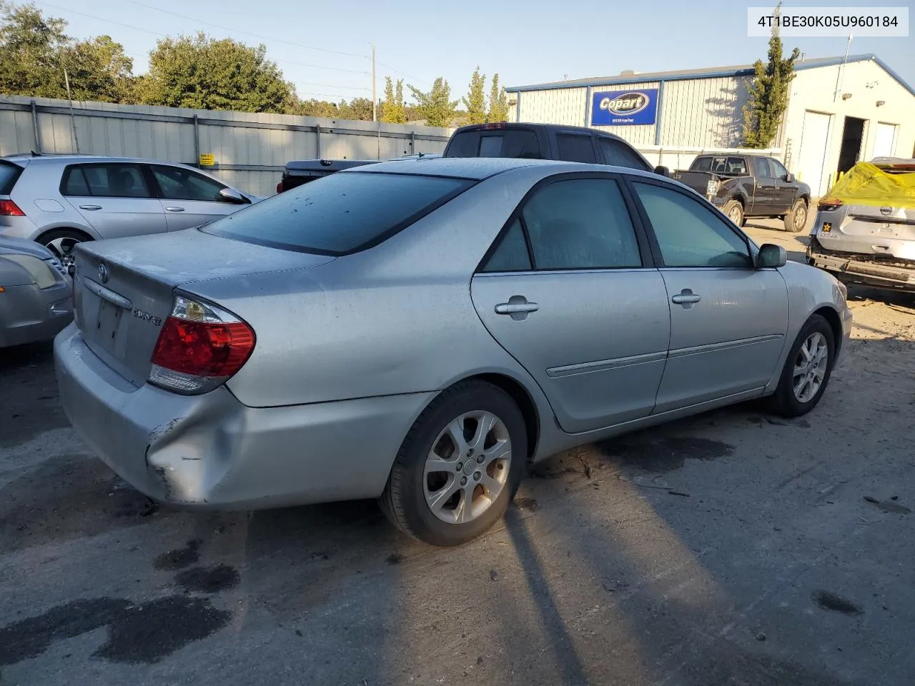 2005 Toyota Camry Le VIN: 4T1BE30K05U960184 Lot: 77341104