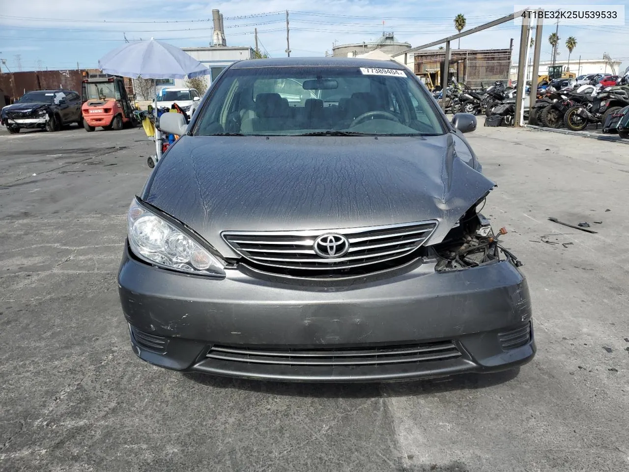 2005 Toyota Camry Le VIN: 4T1BE32K25U539533 Lot: 77389404