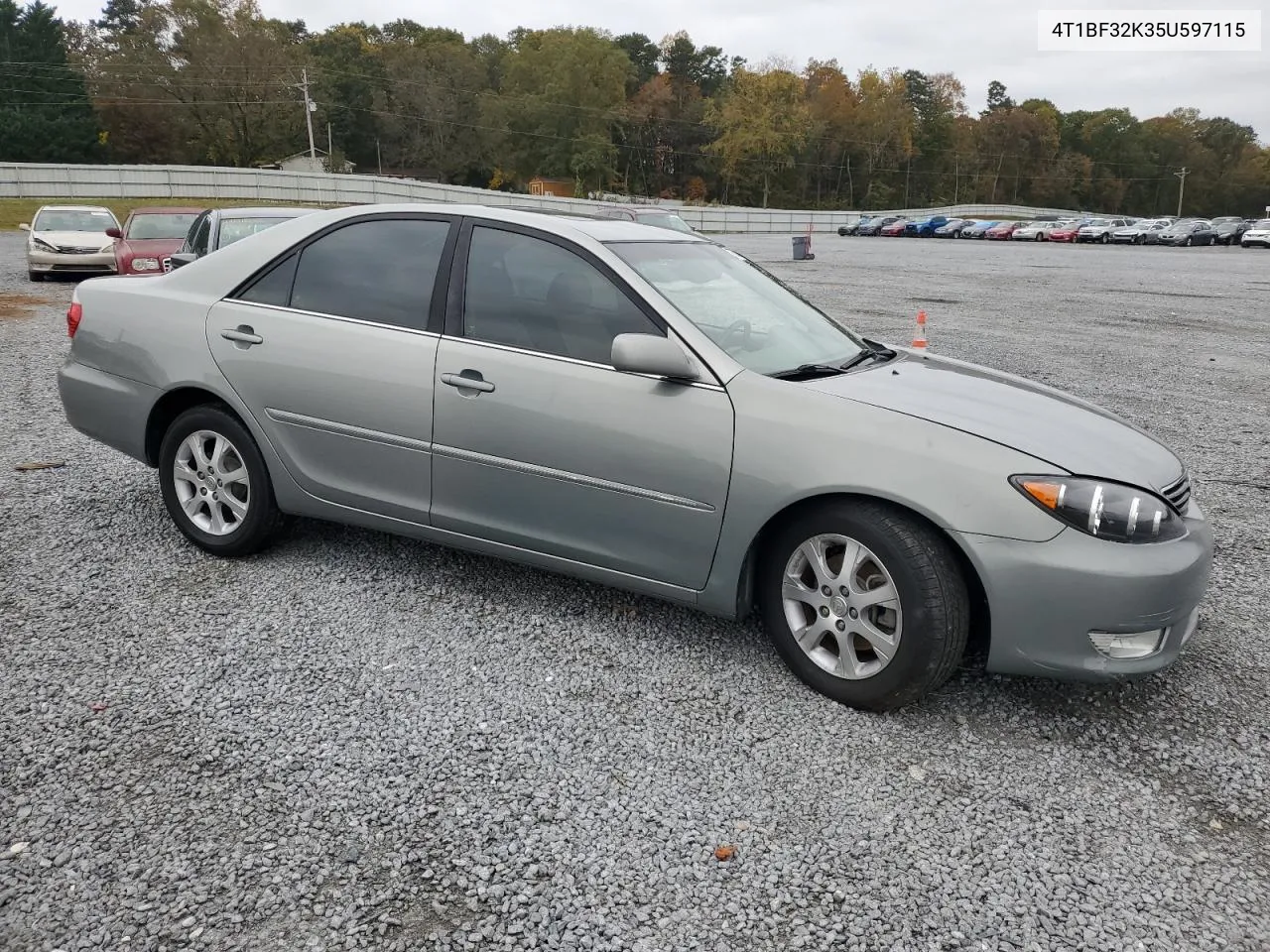 2005 Toyota Camry Le VIN: 4T1BF32K35U597115 Lot: 77389564