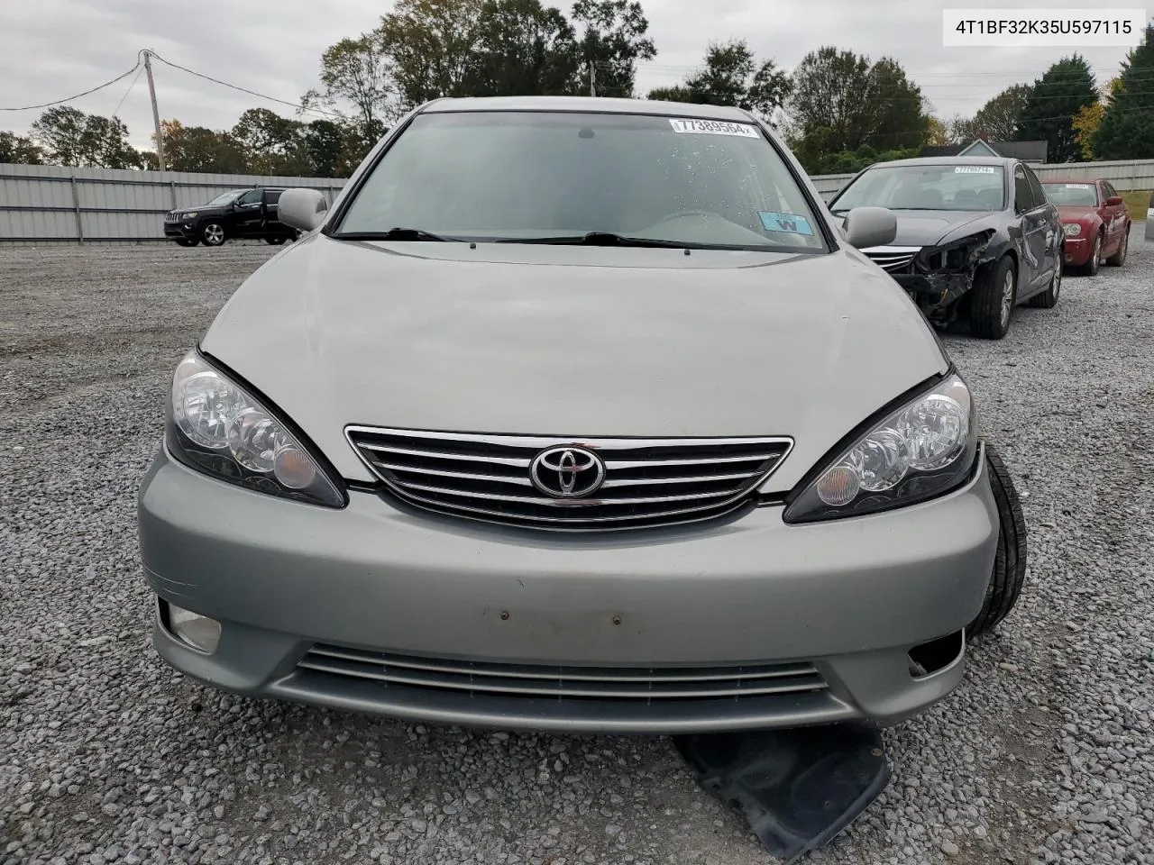 2005 Toyota Camry Le VIN: 4T1BF32K35U597115 Lot: 77389564