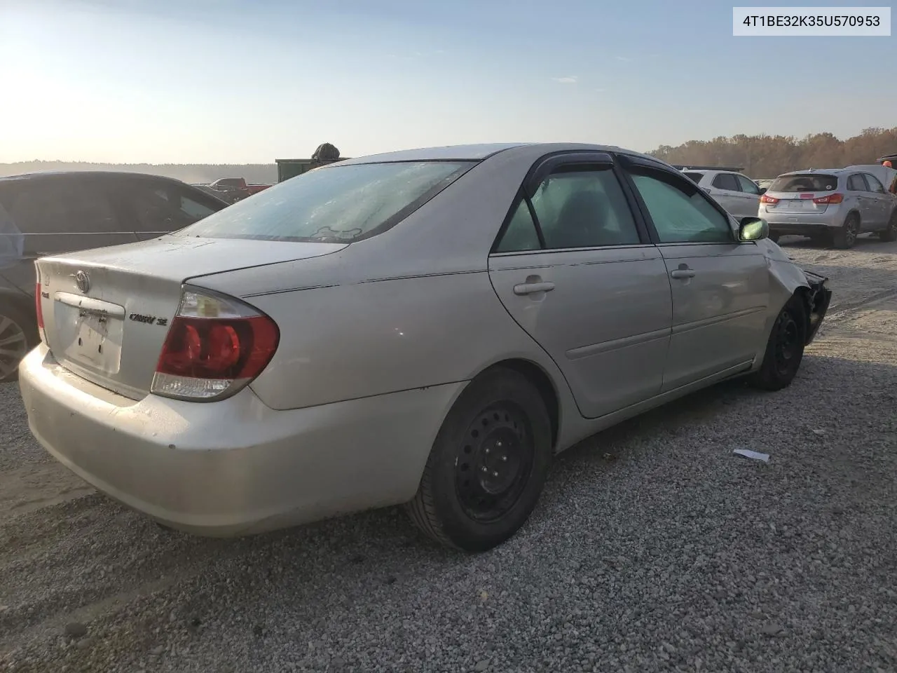 2005 Toyota Camry Le VIN: 4T1BE32K35U570953 Lot: 77477724