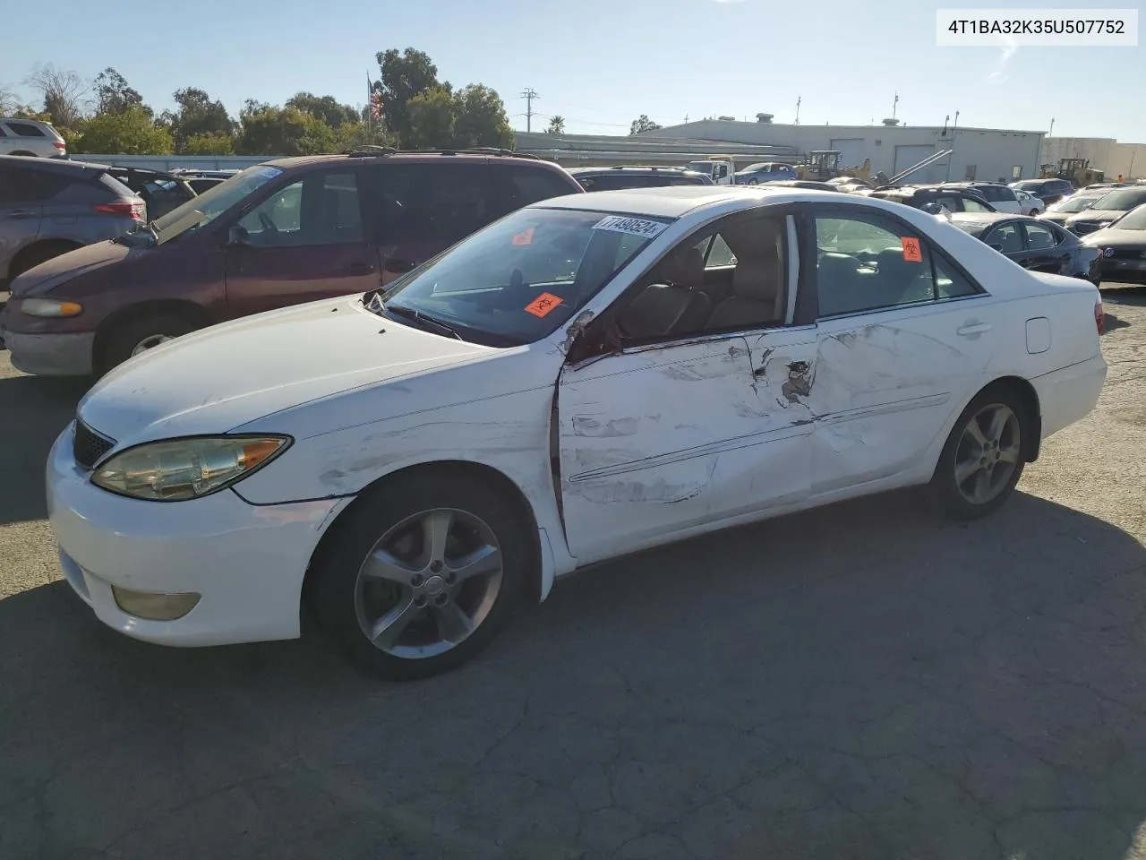 4T1BA32K35U507752 2005 Toyota Camry Se