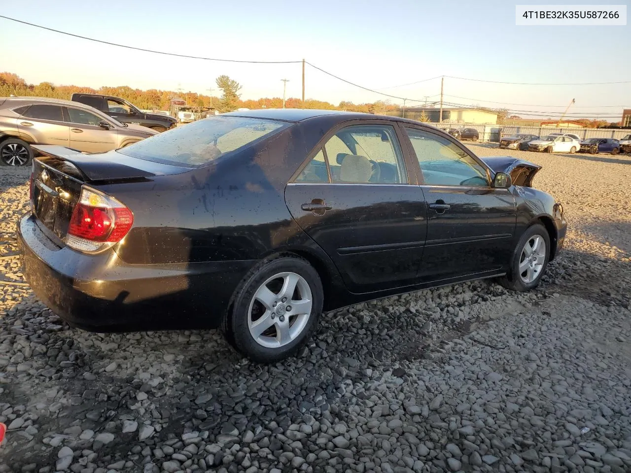 2005 Toyota Camry Le VIN: 4T1BE32K35U587266 Lot: 77616114