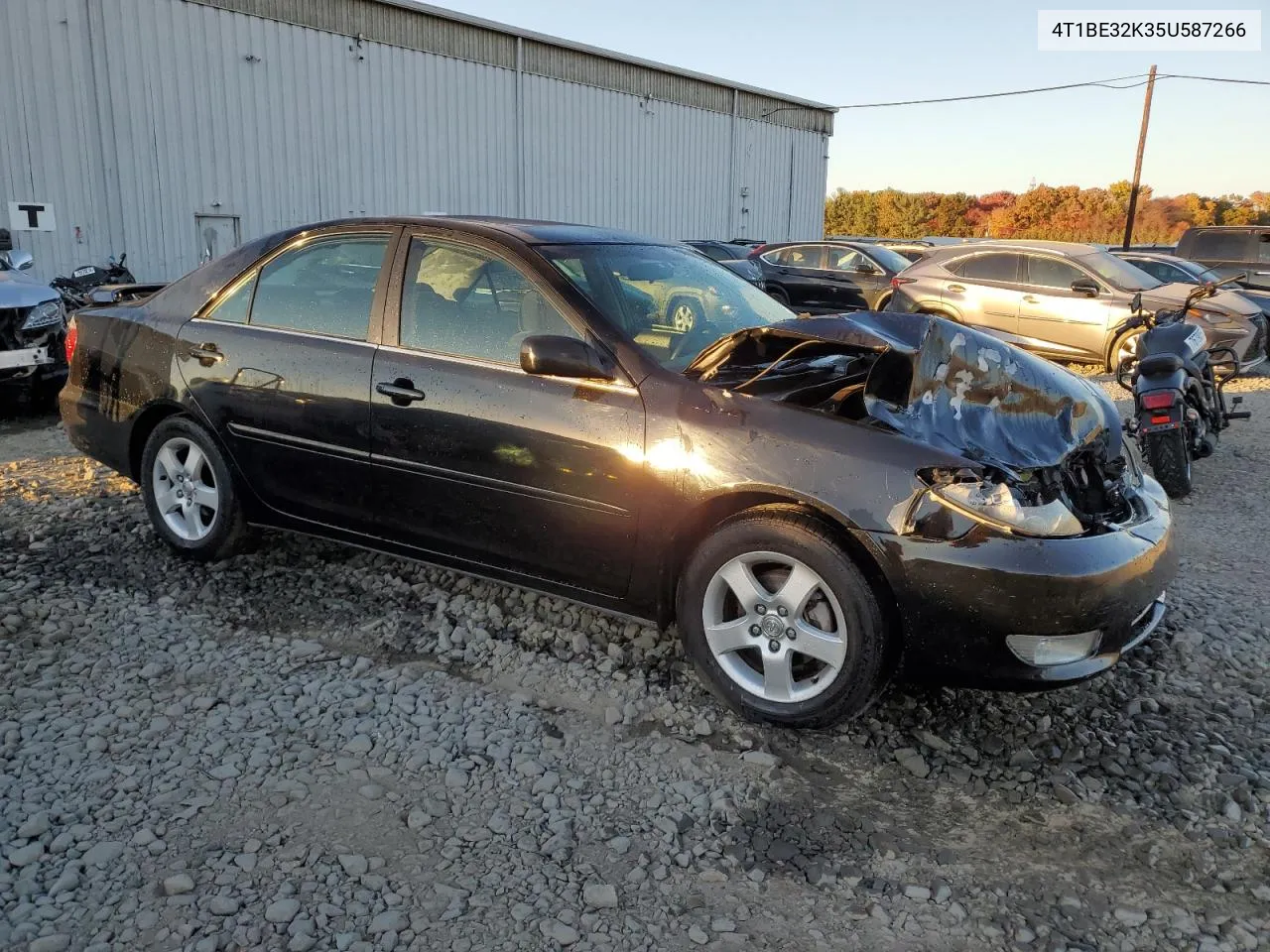 2005 Toyota Camry Le VIN: 4T1BE32K35U587266 Lot: 77616114