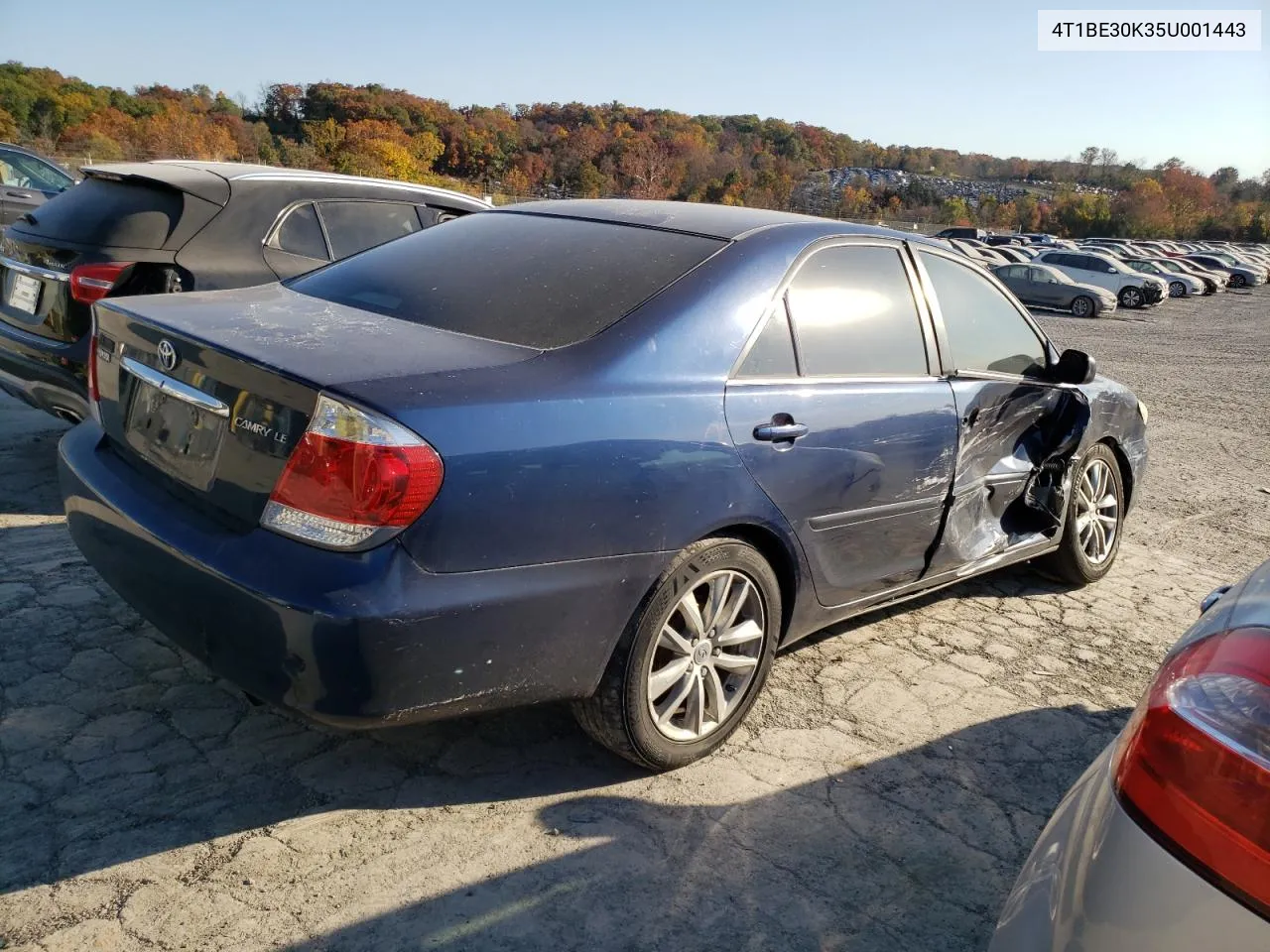 2005 Toyota Camry Le VIN: 4T1BE30K35U001443 Lot: 77657014