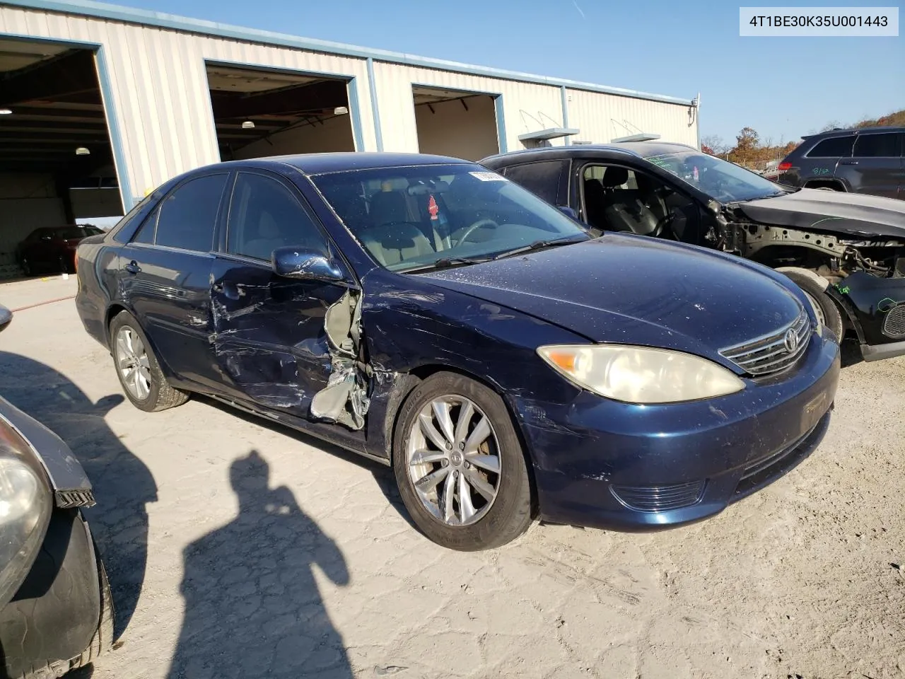 2005 Toyota Camry Le VIN: 4T1BE30K35U001443 Lot: 77657014