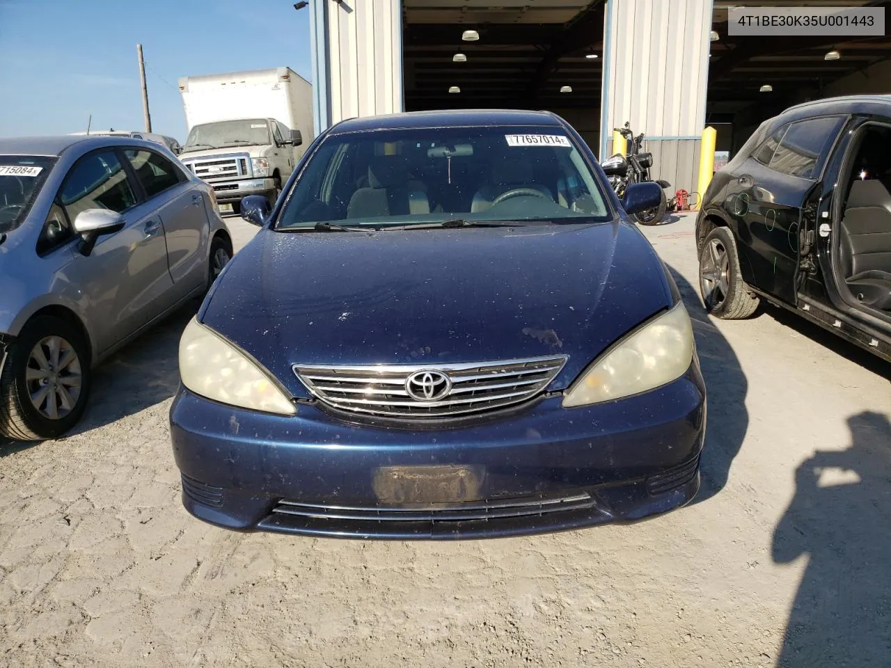 2005 Toyota Camry Le VIN: 4T1BE30K35U001443 Lot: 77657014