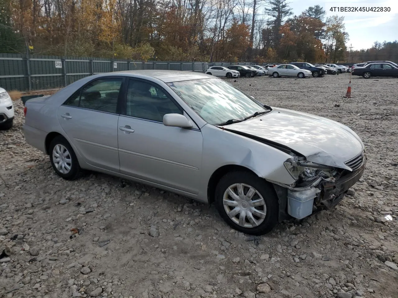 2005 Toyota Camry Le VIN: 4T1BE32K45U422830 Lot: 77667484