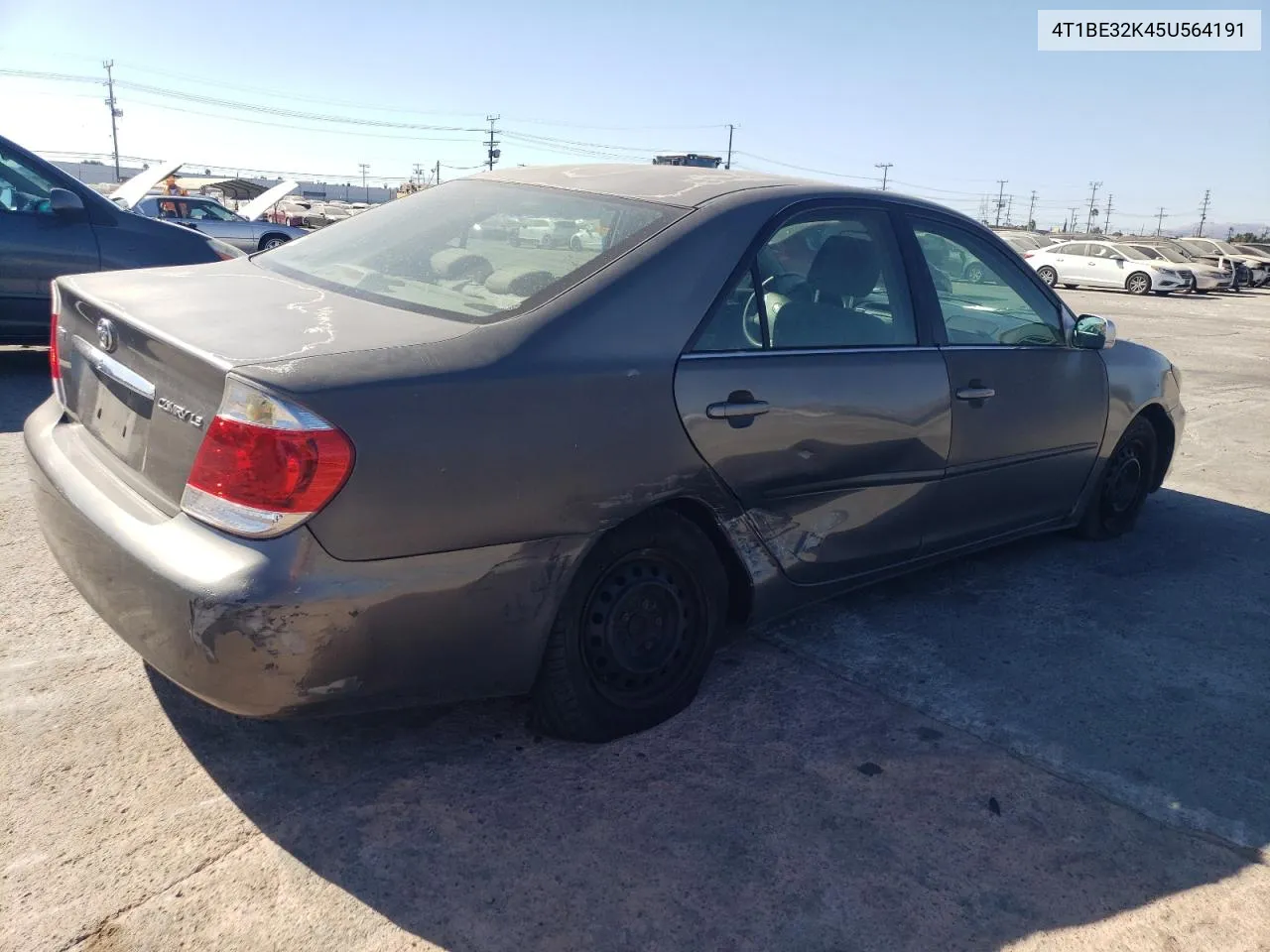 2005 Toyota Camry Le VIN: 4T1BE32K45U564191 Lot: 77668164