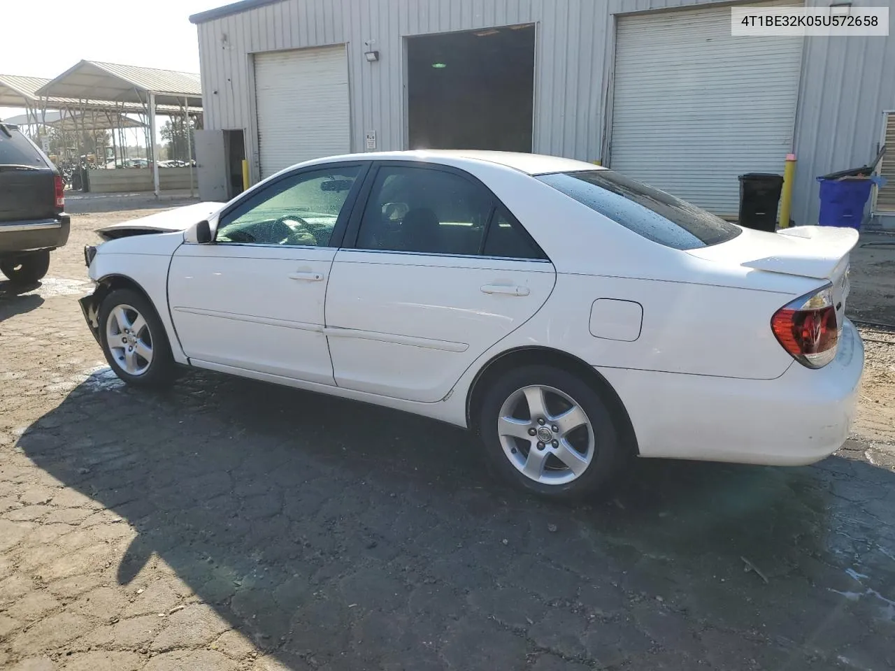 2005 Toyota Camry Le VIN: 4T1BE32K05U572658 Lot: 77673014