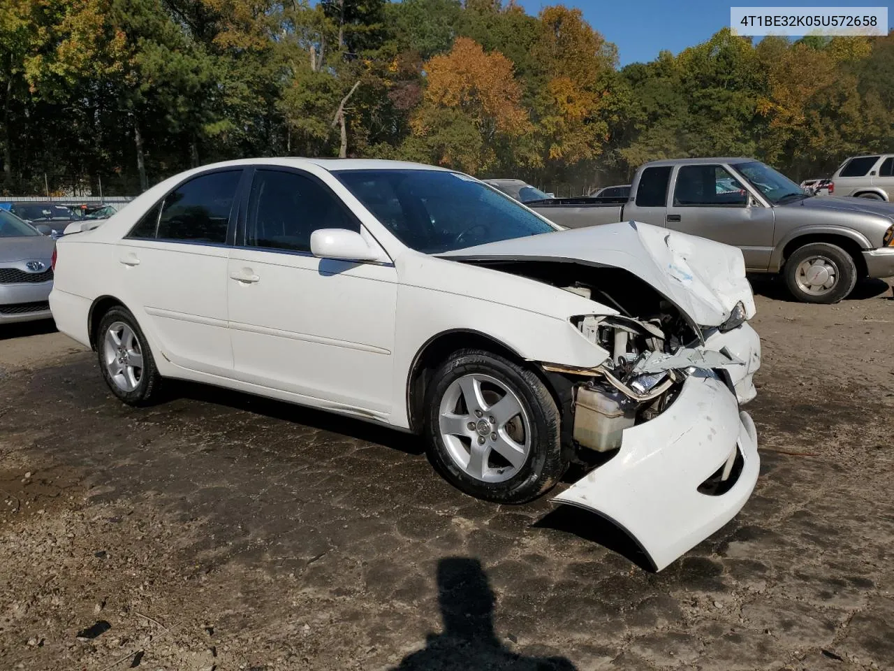 2005 Toyota Camry Le VIN: 4T1BE32K05U572658 Lot: 77673014