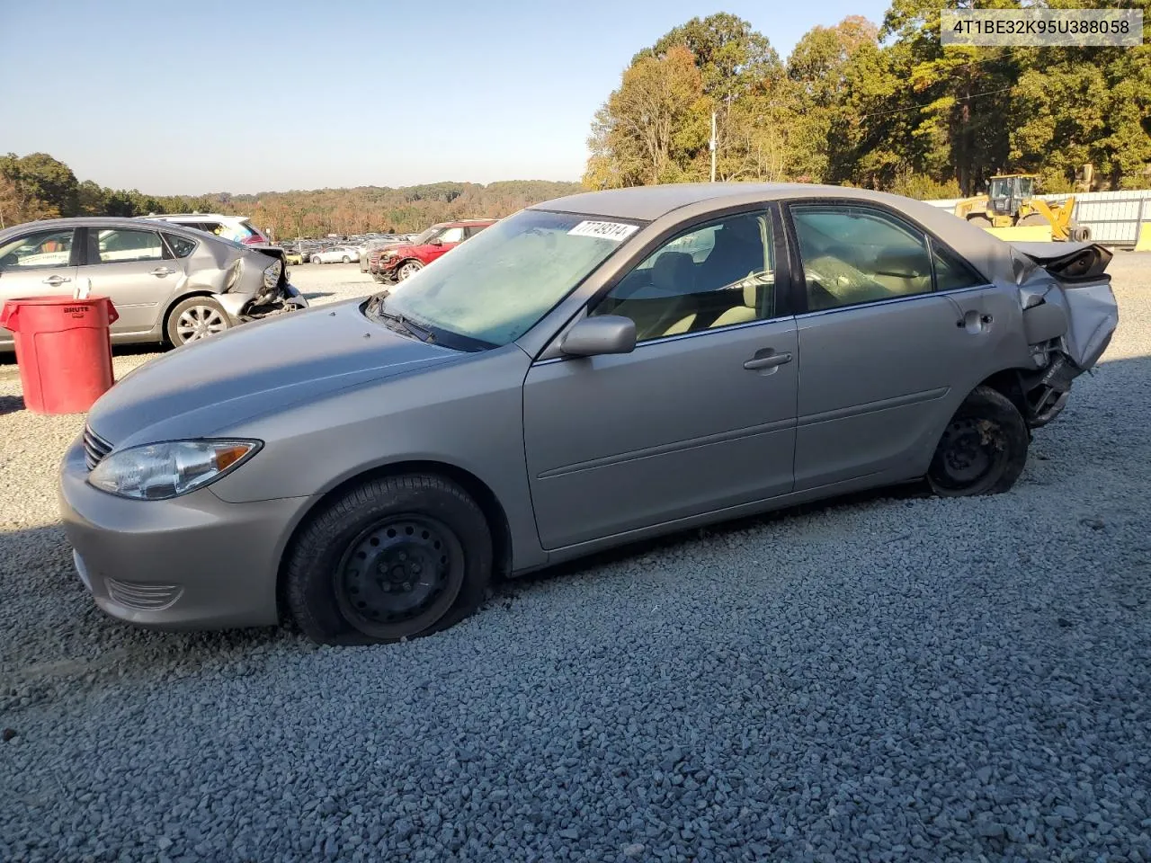 2005 Toyota Camry Le VIN: 4T1BE32K95U388058 Lot: 77749314