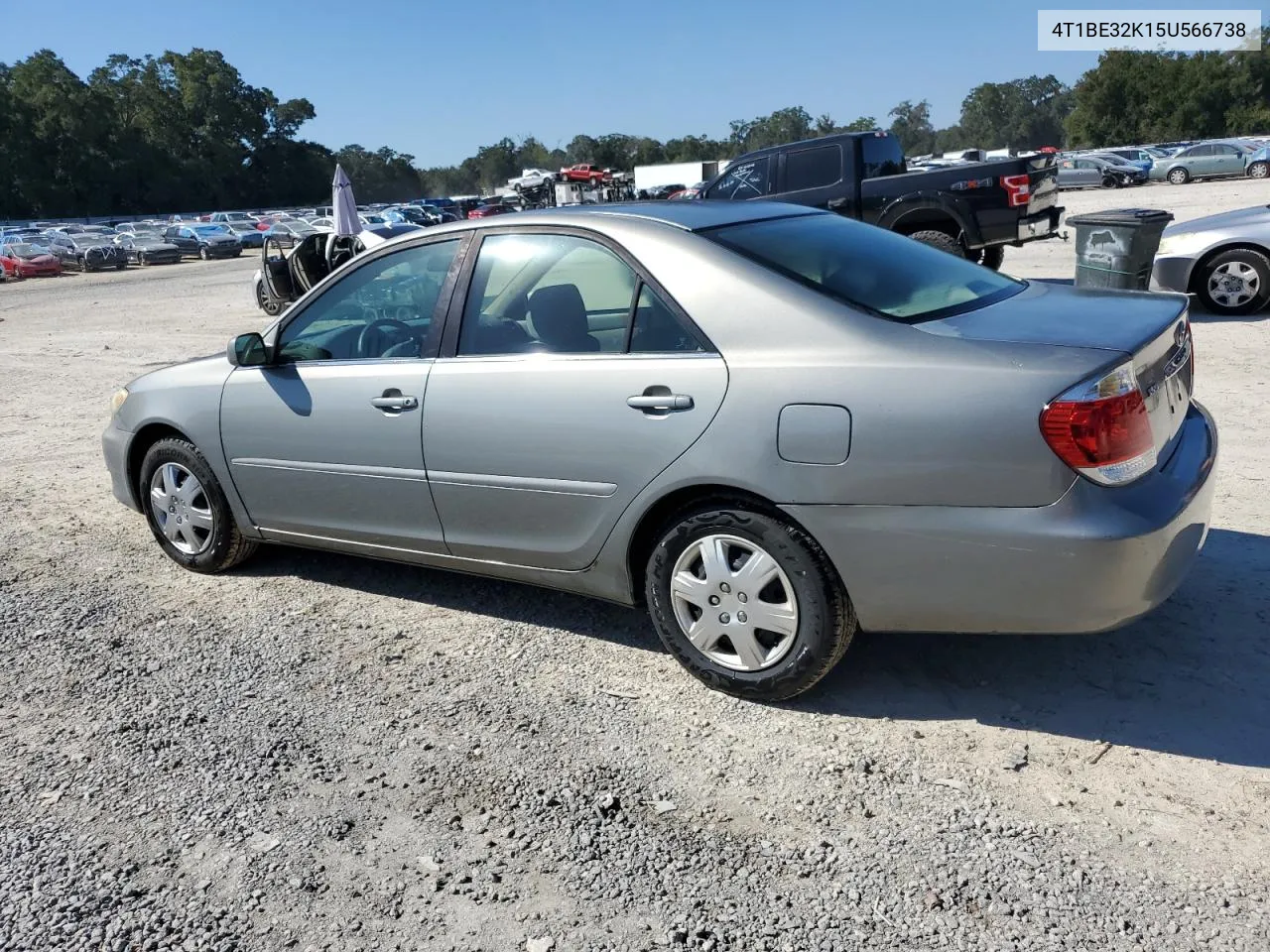 4T1BE32K15U566738 2005 Toyota Camry Le