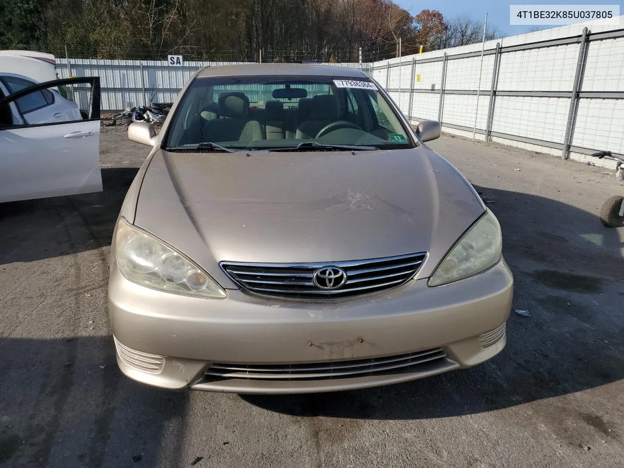 2005 Toyota Camry Le VIN: 4T1BE32K85U037805 Lot: 77936364