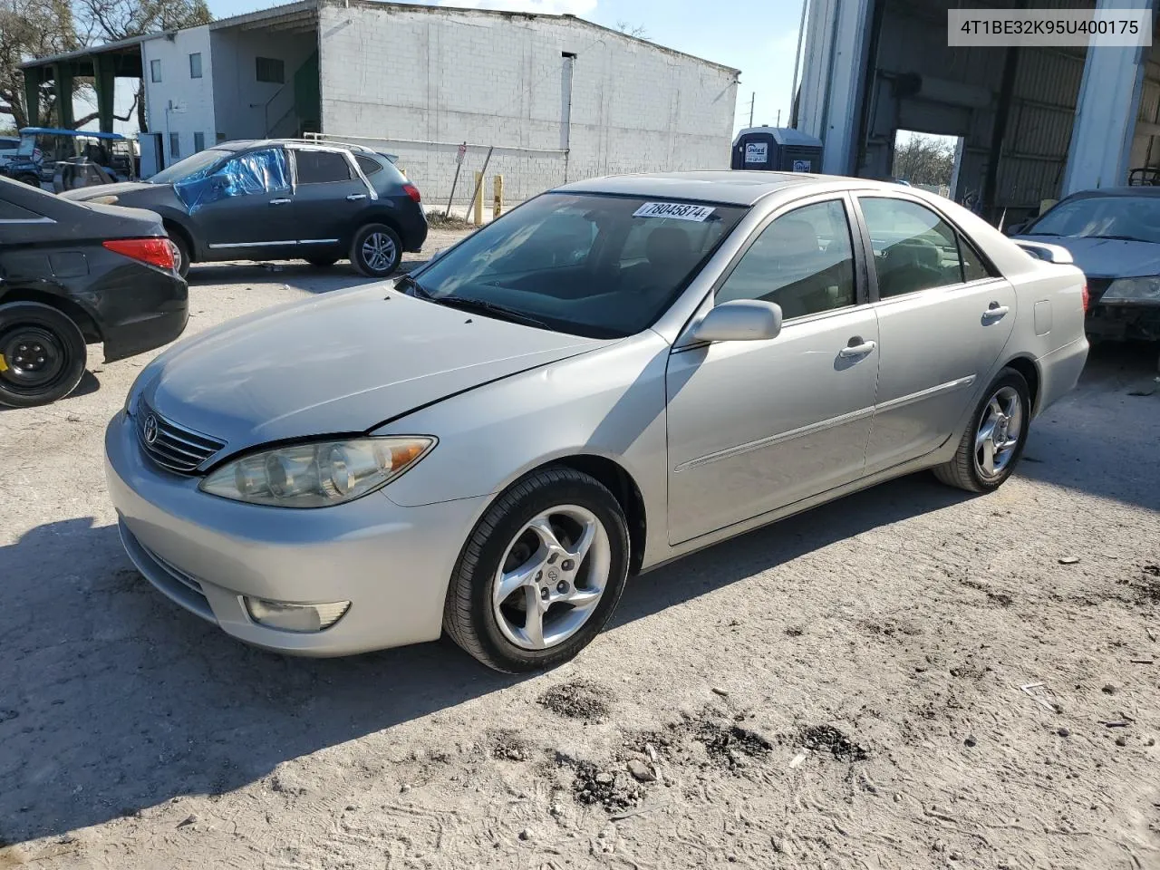 2005 Toyota Camry Le VIN: 4T1BE32K95U400175 Lot: 78045874