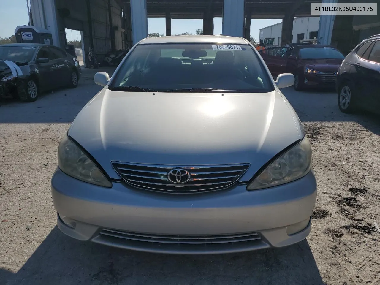 2005 Toyota Camry Le VIN: 4T1BE32K95U400175 Lot: 78045874