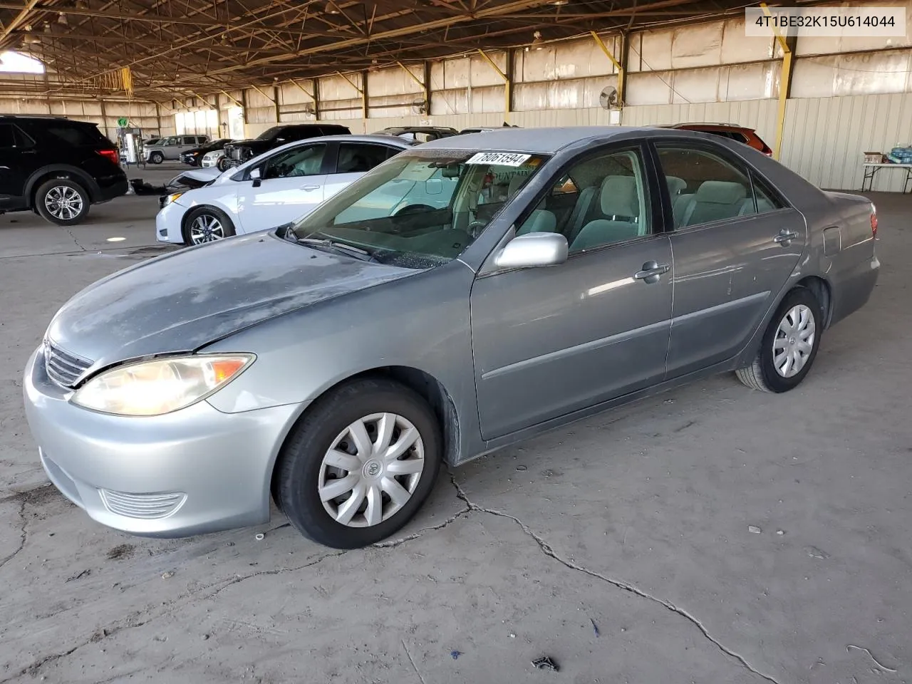 2005 Toyota Camry Le VIN: 4T1BE32K15U614044 Lot: 78061594