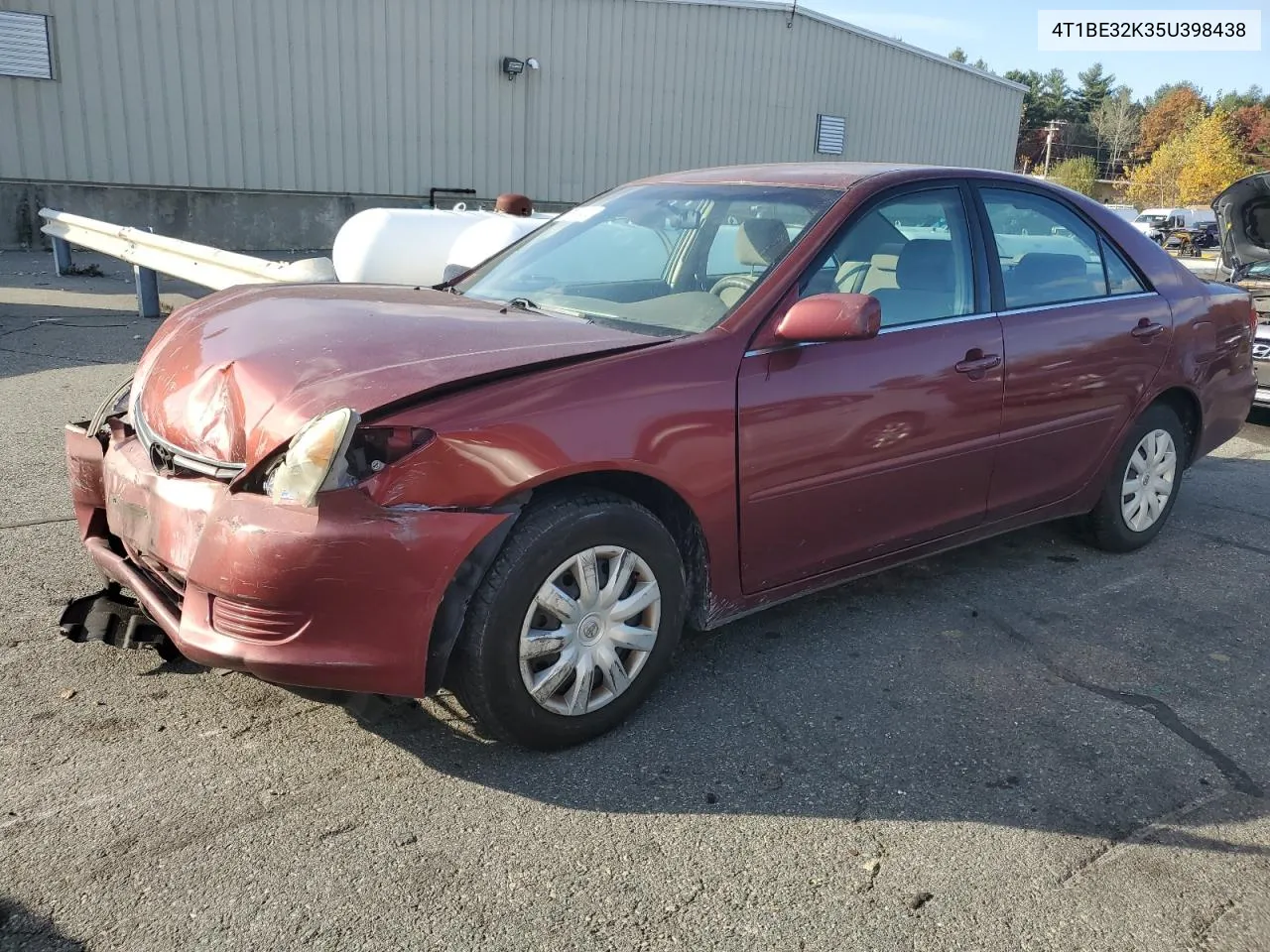 2005 Toyota Camry Le VIN: 4T1BE32K35U398438 Lot: 78071404