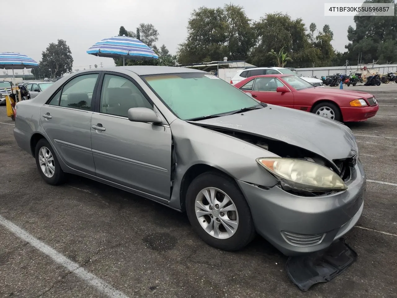 2005 Toyota Camry Le VIN: 4T1BF30K55U596857 Lot: 78106014