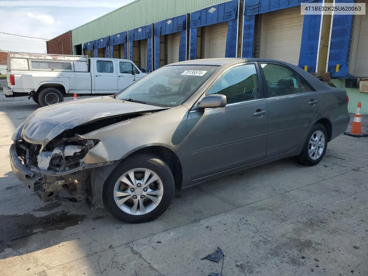 2005 Toyota Camry Le VIN: 4T1BE32K25U620063 Lot: 78136574