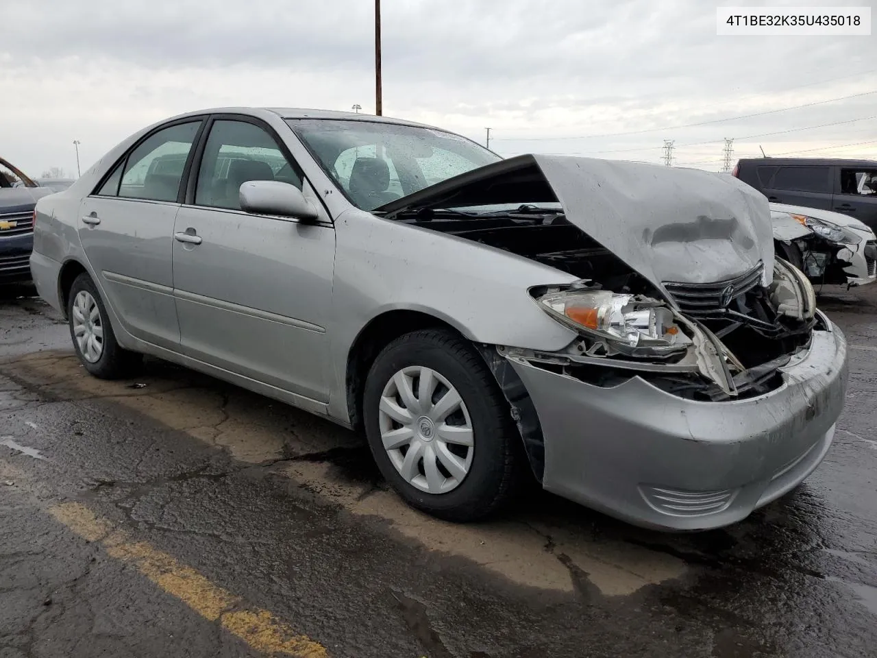 2005 Toyota Camry Le VIN: 4T1BE32K35U435018 Lot: 78418464