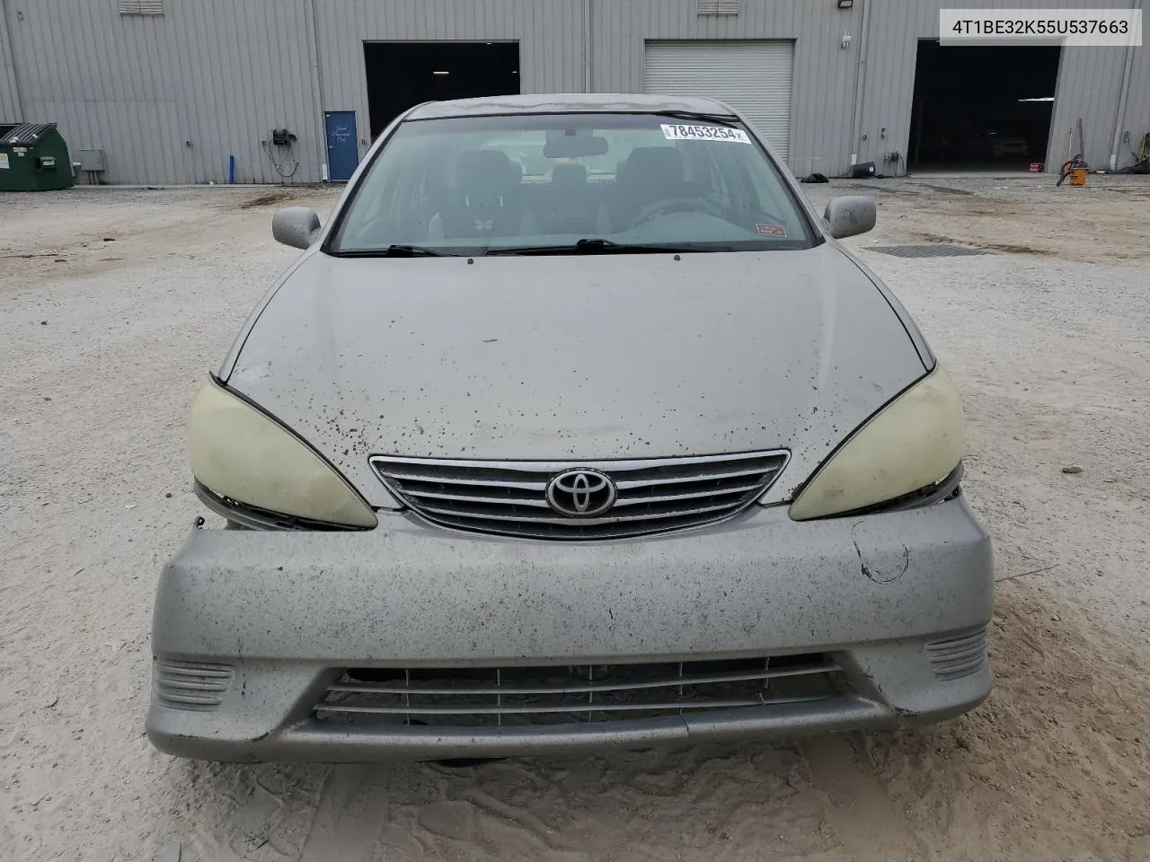 2005 Toyota Camry Le VIN: 4T1BE32K55U537663 Lot: 78453254