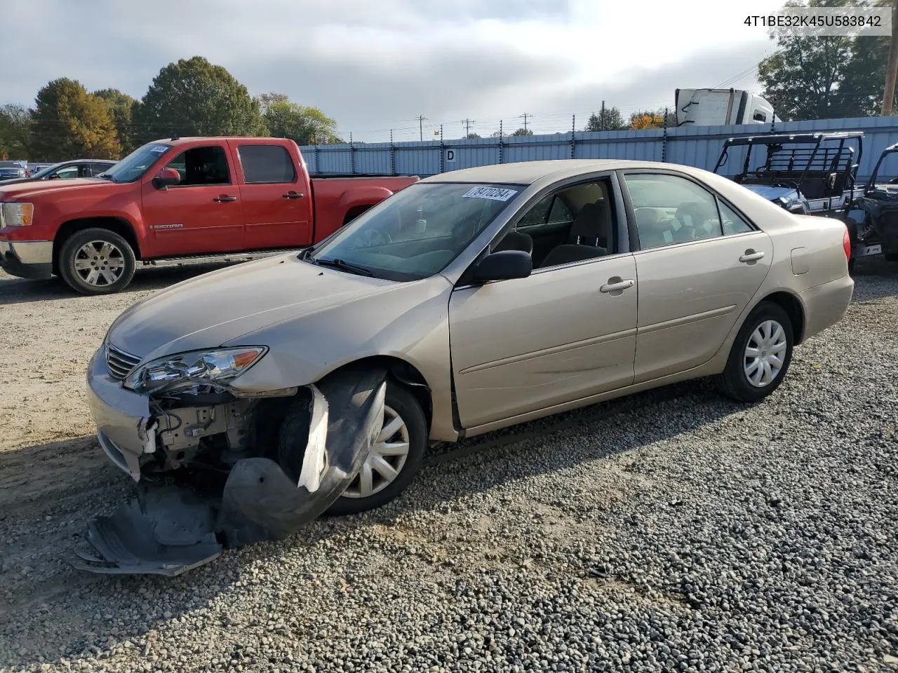 2005 Toyota Camry Le VIN: 4T1BE32K45U583842 Lot: 78470284