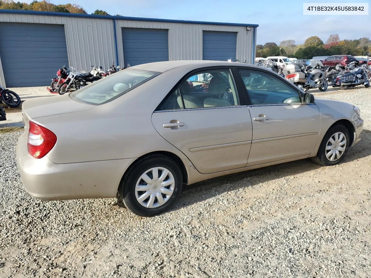 2005 Toyota Camry Le VIN: 4T1BE32K45U583842 Lot: 78470284