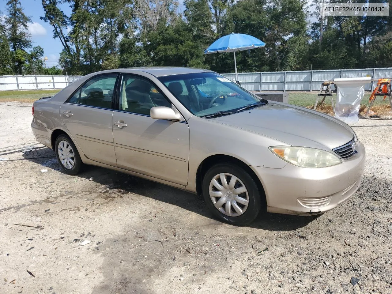 2005 Toyota Camry Le VIN: 4T1BE32K65U040430 Lot: 78583244