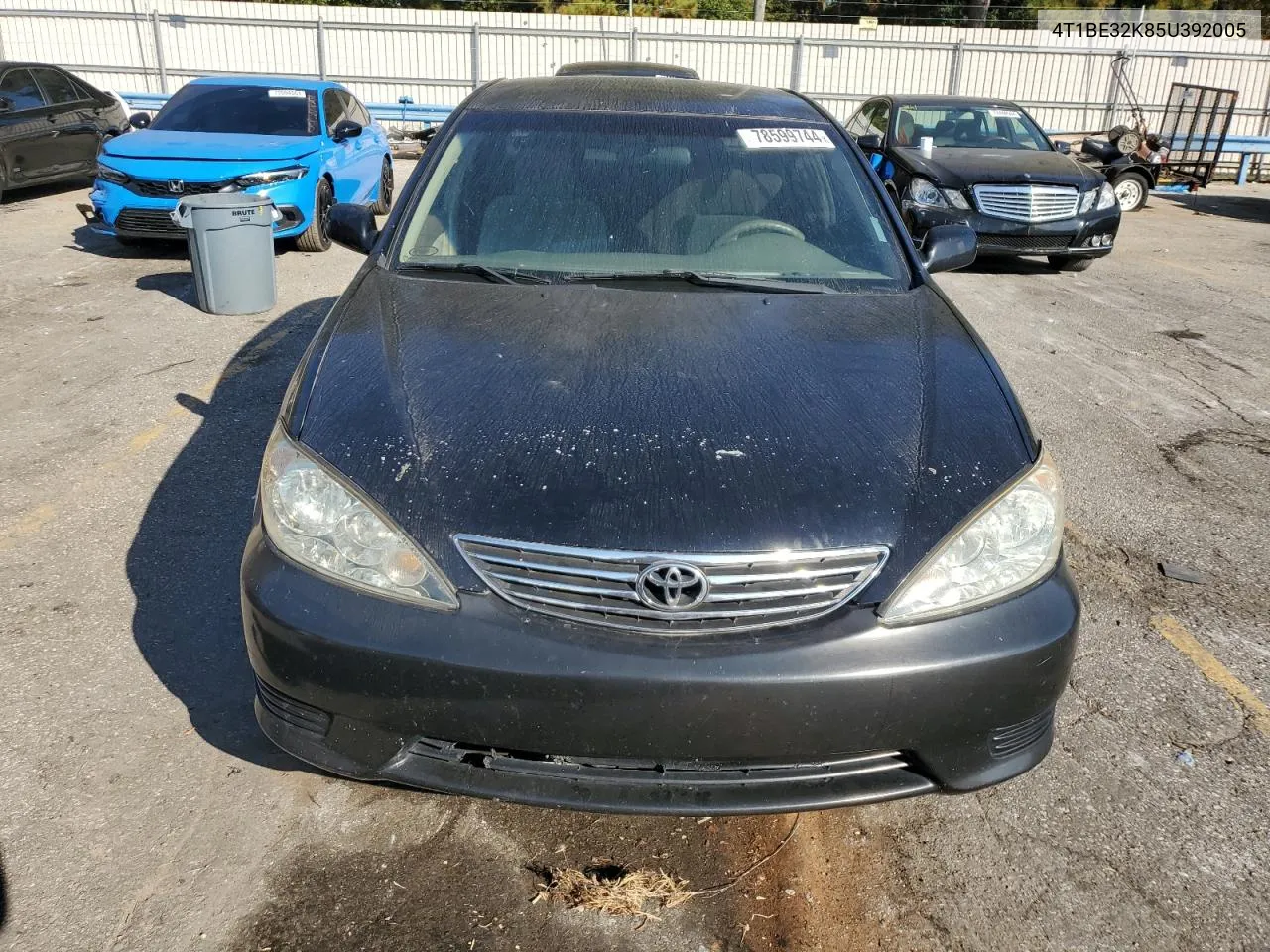 2005 Toyota Camry Le VIN: 4T1BE32K85U392005 Lot: 78599744