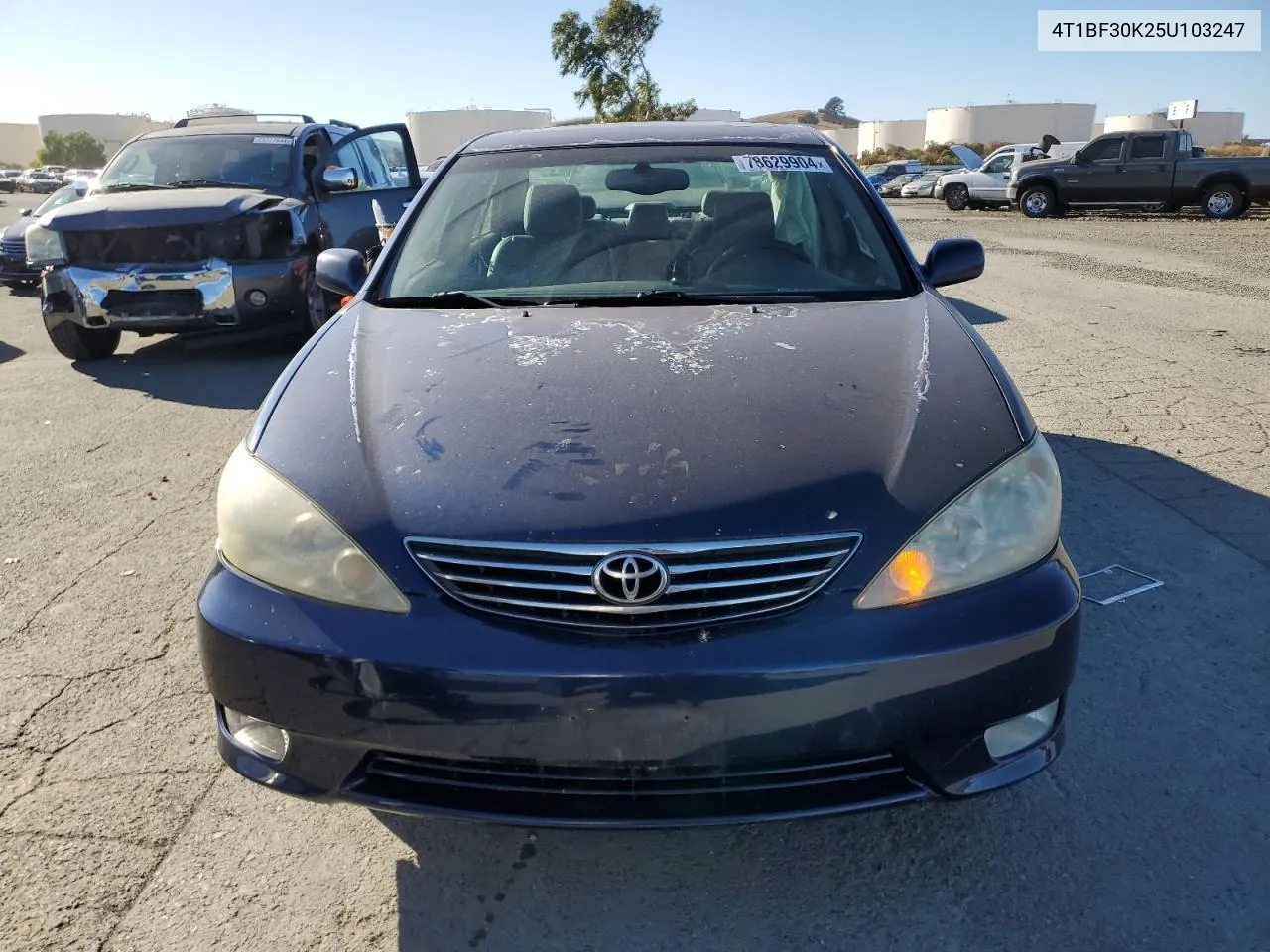 2005 Toyota Camry Le VIN: 4T1BF30K25U103247 Lot: 78629904