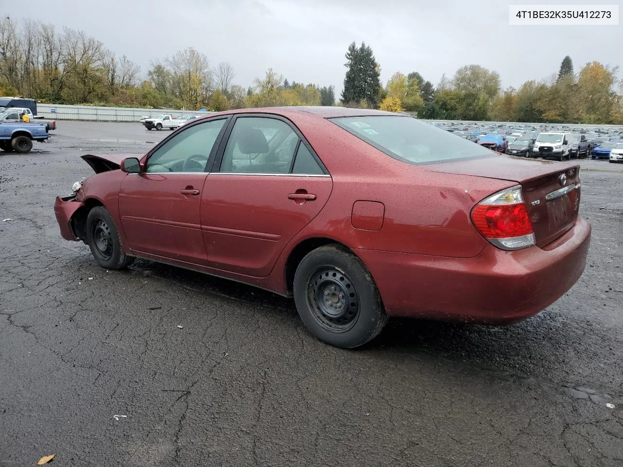 2005 Toyota Camry Le VIN: 4T1BE32K35U412273 Lot: 78666624