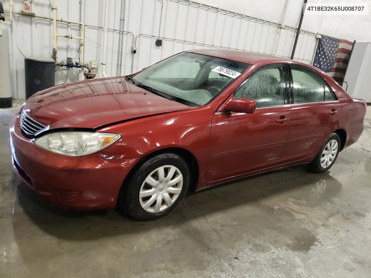 2005 Toyota Camry Le VIN: 4T1BE32K65U008707 Lot: 78679024