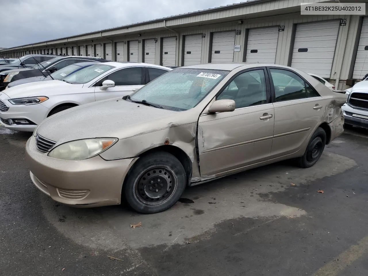 2005 Toyota Camry Le VIN: 4T1BE32K25U402012 Lot: 78700794