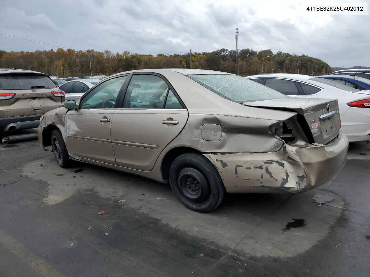 2005 Toyota Camry Le VIN: 4T1BE32K25U402012 Lot: 78700794