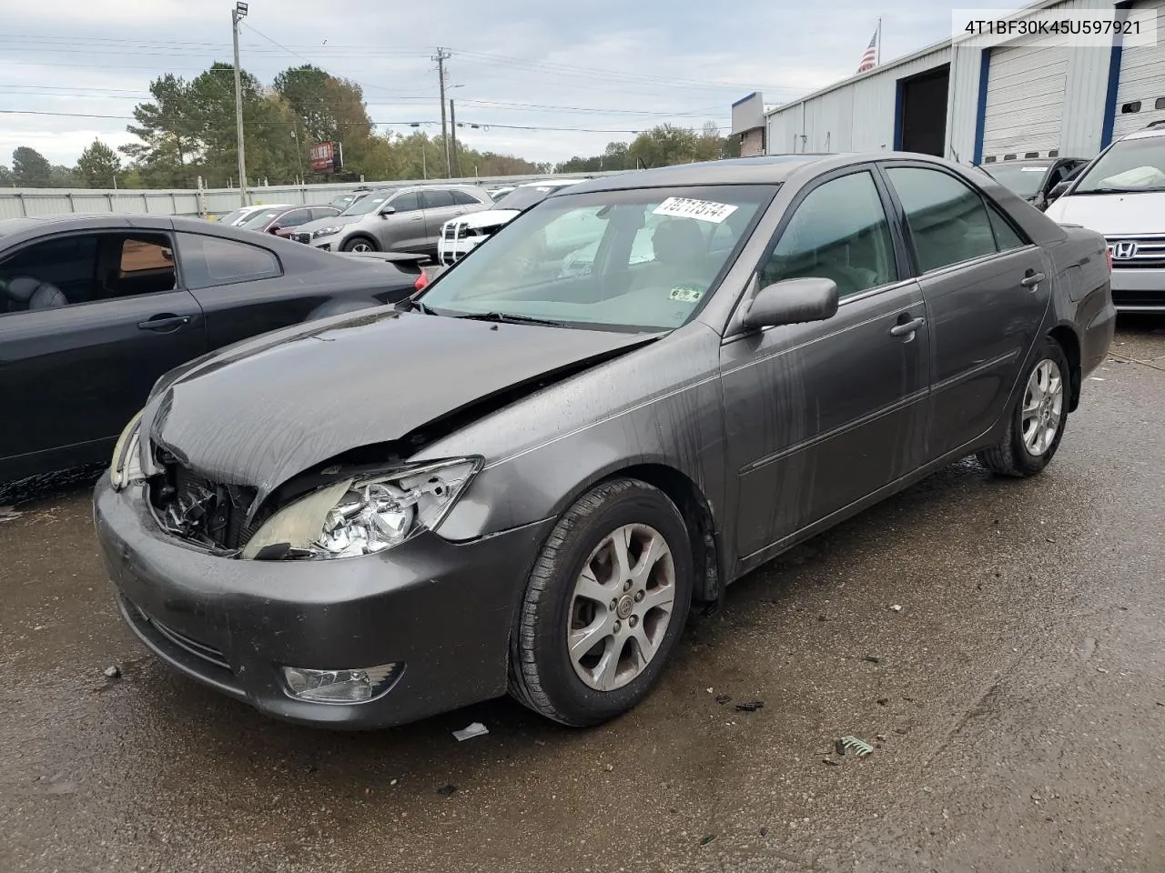 2005 Toyota Camry Le VIN: 4T1BF30K45U597921 Lot: 78717514