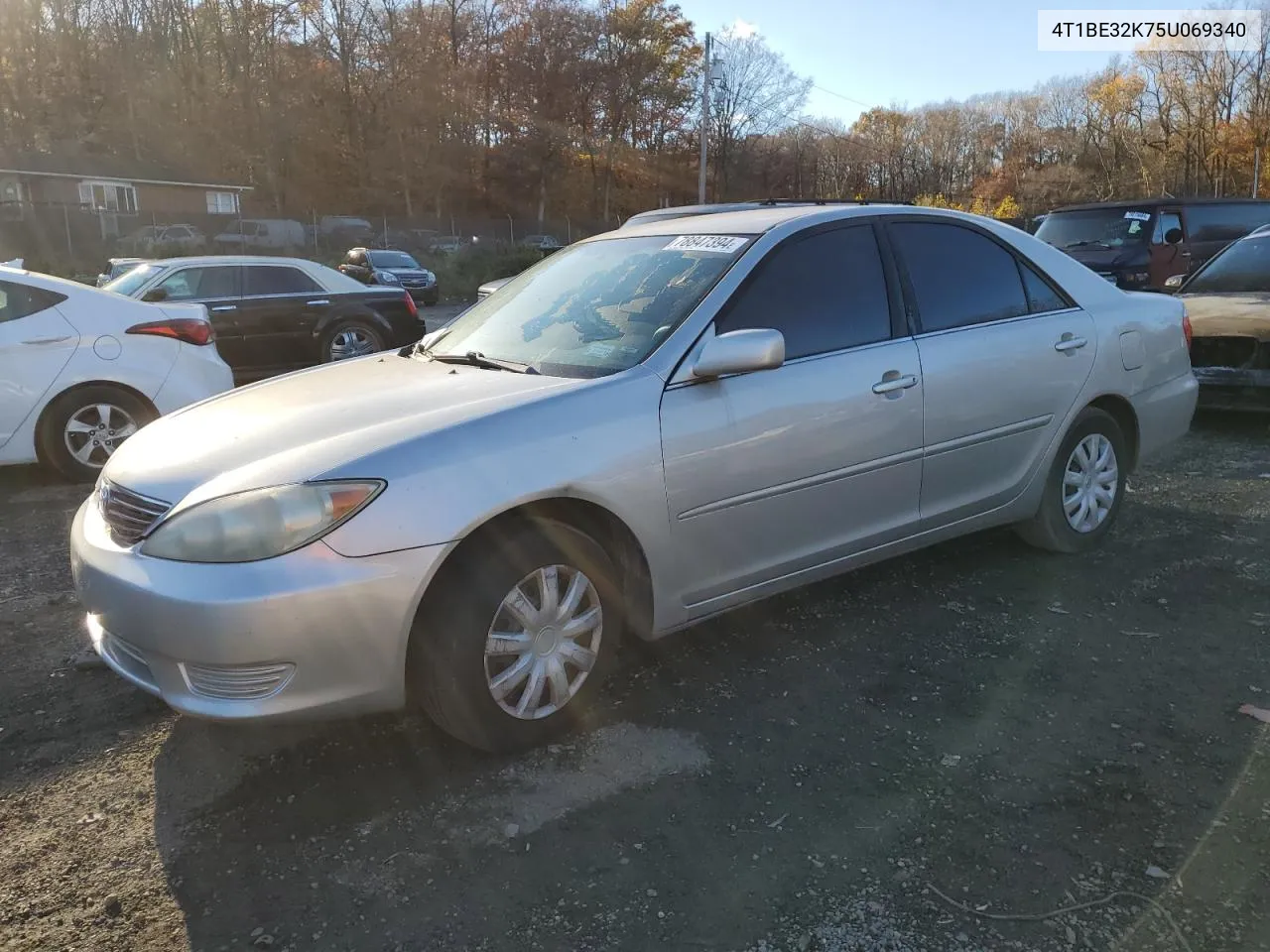 2005 Toyota Camry Le VIN: 4T1BE32K75U069340 Lot: 78847394