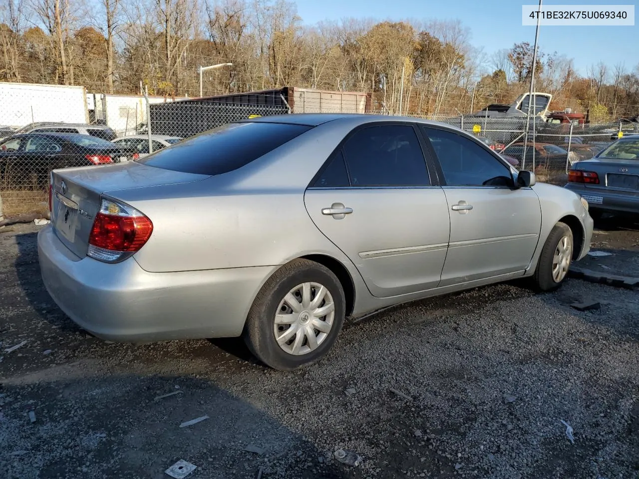 2005 Toyota Camry Le VIN: 4T1BE32K75U069340 Lot: 78847394