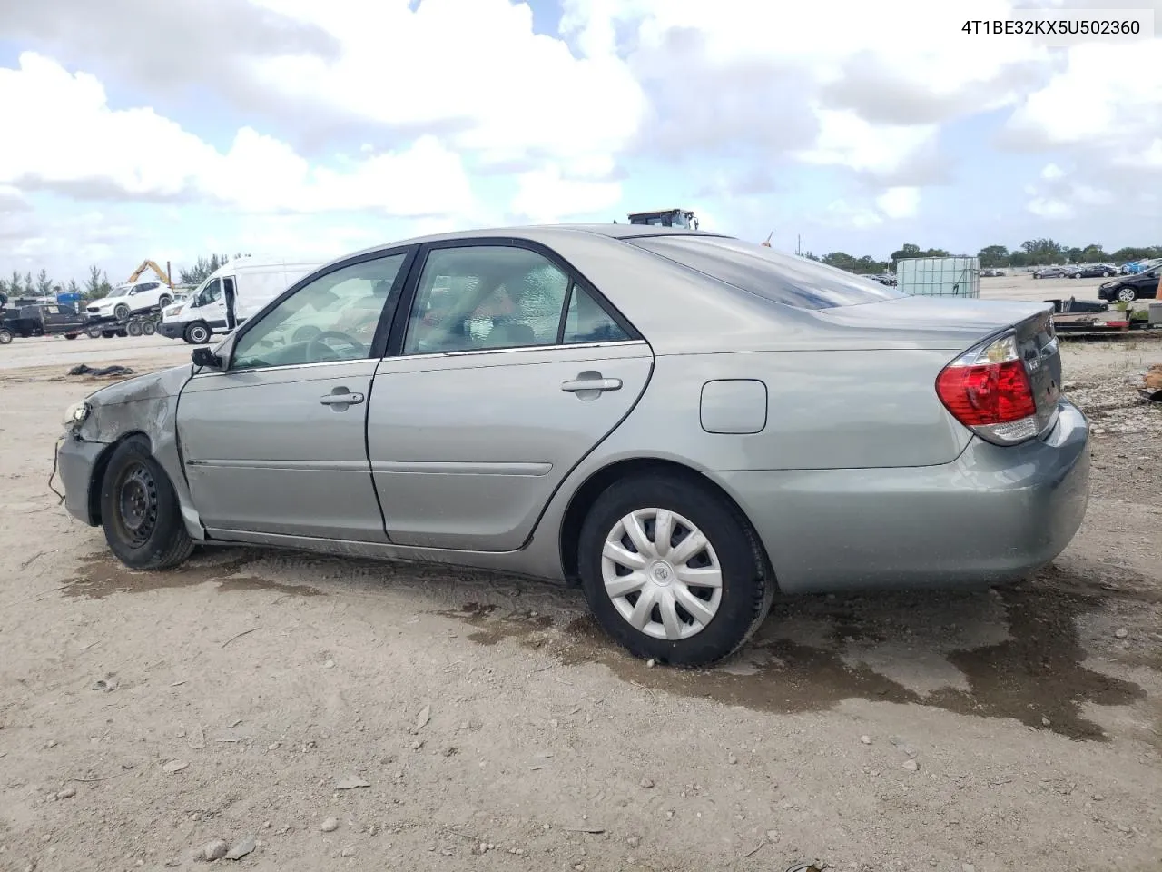 2005 Toyota Camry Le VIN: 4T1BE32KX5U502360 Lot: 78885434