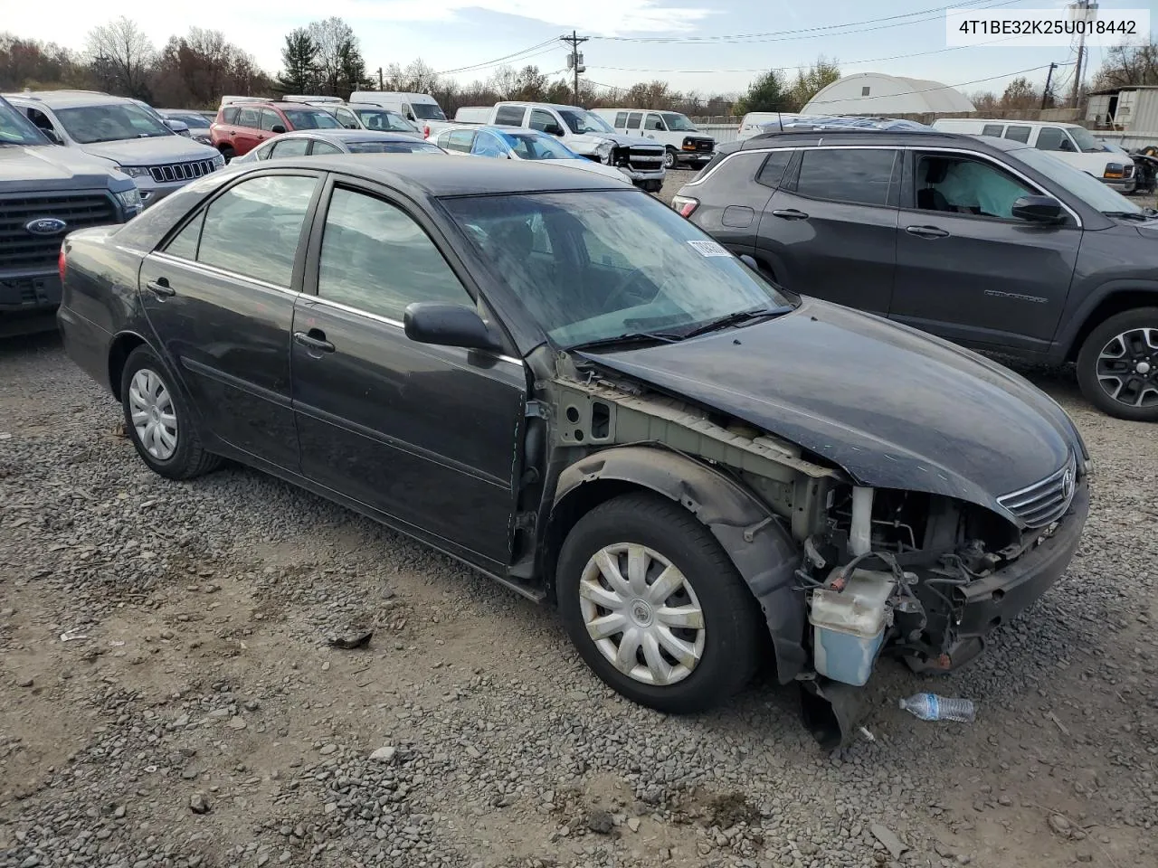 2005 Toyota Camry Le VIN: 4T1BE32K25U018442 Lot: 78943604