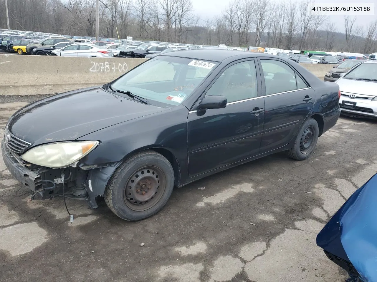 2005 Toyota Camry Le VIN: 4T1BE32K76U153188 Lot: 78978304