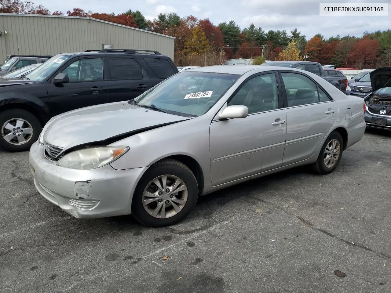 2005 Toyota Camry Le VIN: 4T1BF30KX5U091168 Lot: 78982784