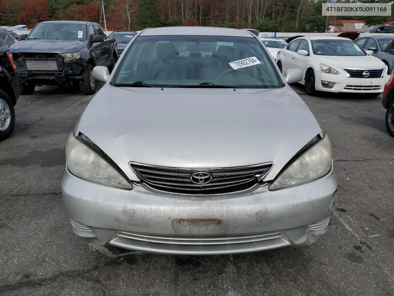 2005 Toyota Camry Le VIN: 4T1BF30KX5U091168 Lot: 78982784