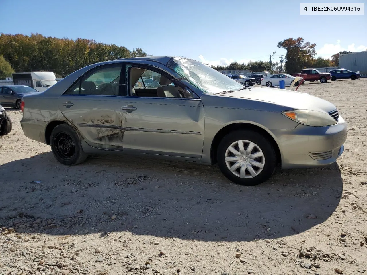 2005 Toyota Camry Le VIN: 4T1BE32K05U994316 Lot: 79075904