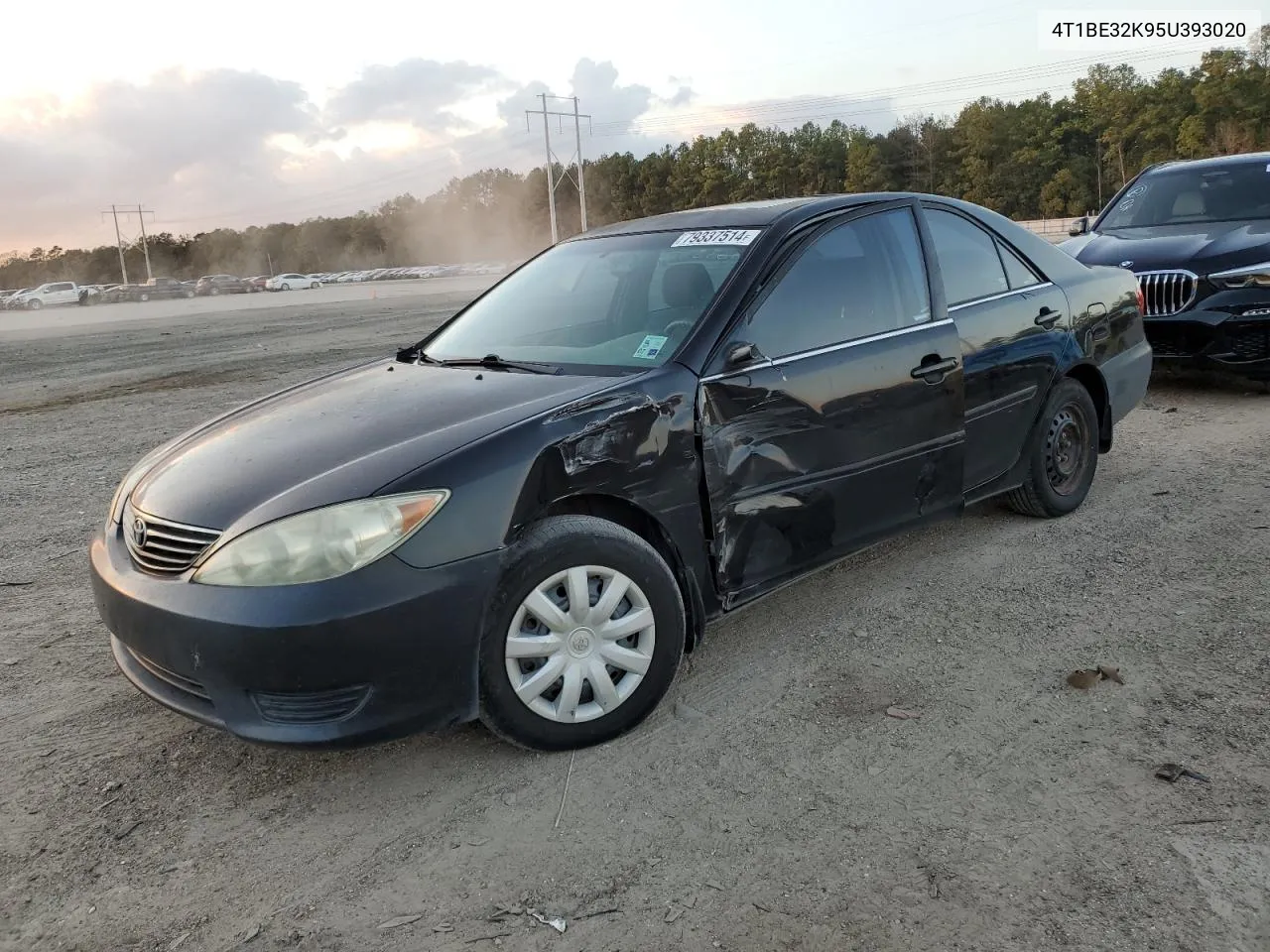 2005 Toyota Camry Le VIN: 4T1BE32K95U393020 Lot: 79337514