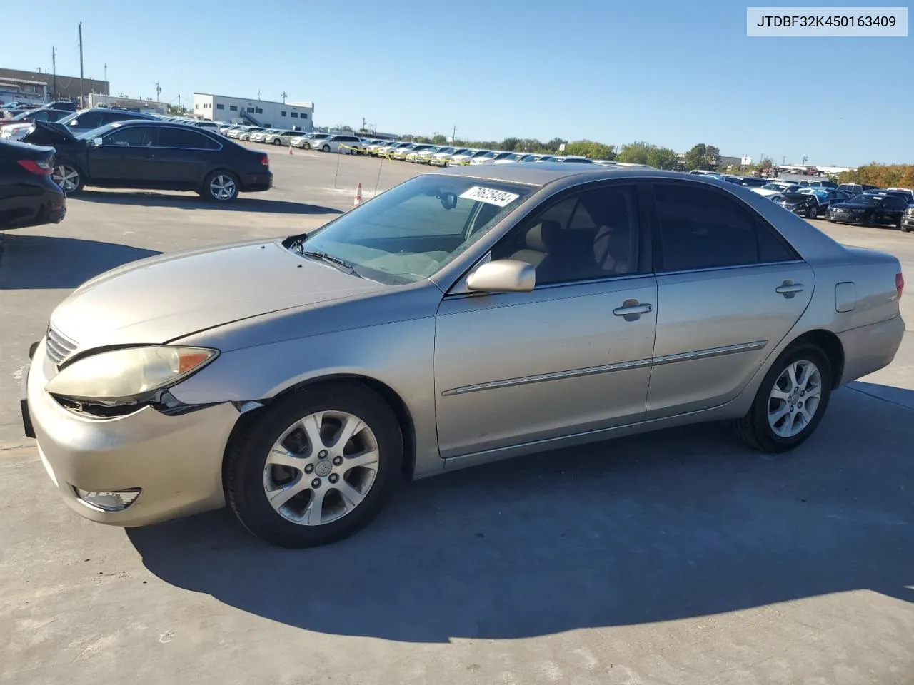 2005 Toyota Camry Le VIN: JTDBF32K450163409 Lot: 79625404